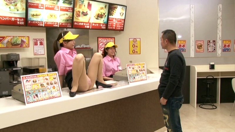 Hなファーストフード店 M字にナルド - サンプル画像 - 1