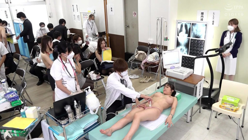 羞恥！男女社員合同全裸OL健康診断～白石みき編～ - サンプル画像 - 8
