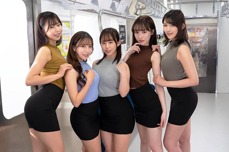 ハーレム精飲車両 ごっくん大好き痴女のザーメン狩り - サンプル画像 - 1