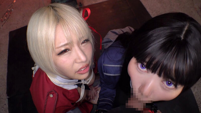 美少女エージェント千●＆た●な×3穴串刺しファック×Wギロチン中出し制裁×大量ザーメンぶっかけ アリス＆めい - サンプル画像 - 9