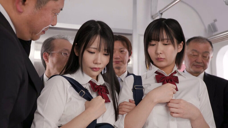痴●集団に完堕ちした通学中の巨乳女子●生 桜ゆの 由衣陽菜 - サンプル画像 - 2