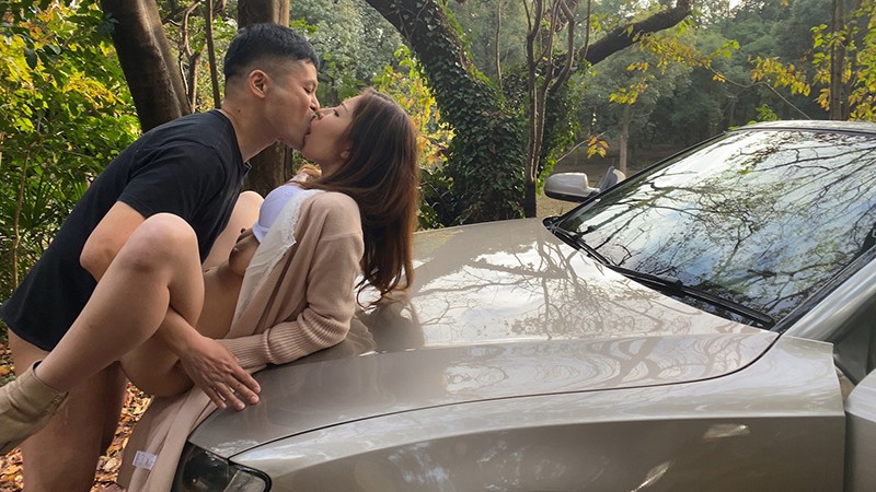 カーセックス・チャレンジ！ 丹羽すみれ /さとう白音 - サンプル画像 - 18