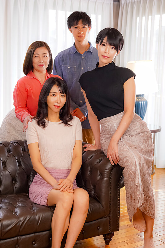父親のいない間に息子を誘惑してくる義母家族 性に再び目覚めた義祖母とさらには叔母まで性搾取してくる禁断中出し性交 - サンプル画像 - 1