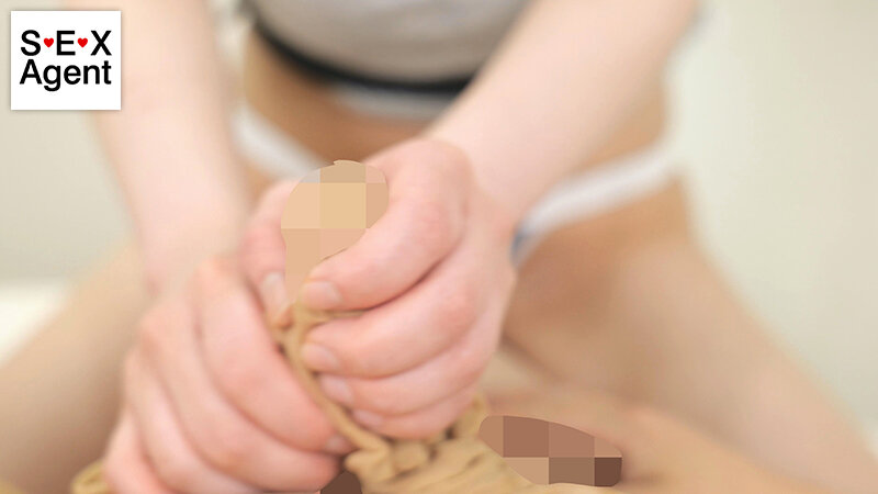 パンスト痴女のローションガーゼ＆ストッキング亀頭責めで悶絶射精 - サンプル画像 - 15