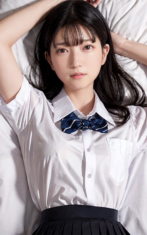 【新人AI】正統派美少女スター キュン死確定！可愛すぎるM娘とえちえちSEX！制服美少女の敏感乳首 高橋りりあ - サンプル画像 - 17