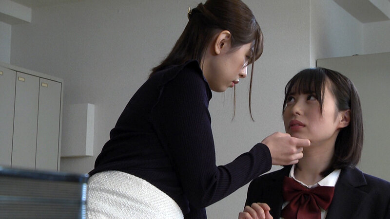 先生と私 ～黒髪美少女、ビアン教師とレズレッスン～ あおいれな 天馬ゆい - サンプル画像 - 1