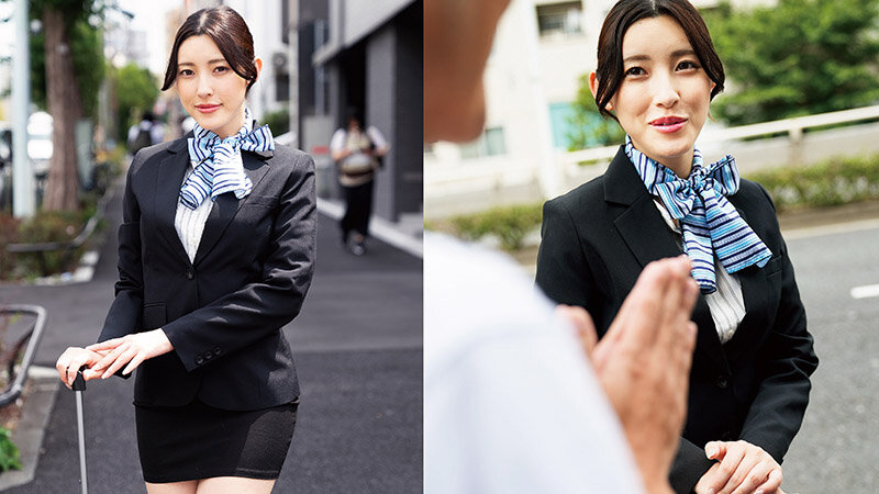 パンスト美脚CA 固定ディルド利き竿ゲーム！驚異的マ○コ感覚でズバリ当てたら賞金GET！罰ゲームは5本のチ○ポと強●乱交SEX！？ 森沢かな - サンプル画像 - 1