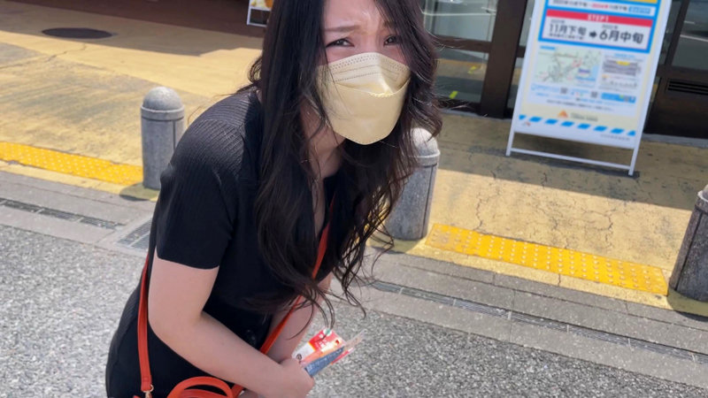 出会い系でみつけた清楚なHカップの人妻に野外露出で身悶えさせた個撮ビデオ 紗英さん（38歳） - サンプル画像 - 3
