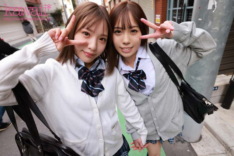 「どっちか選ばなくていいよ？ニコイチで愛せばいいじゃん」双子ハーレム沼が最高すぎて多分一生抜け出せない。 白桃はな 福田もも - サンプル画像 - 1