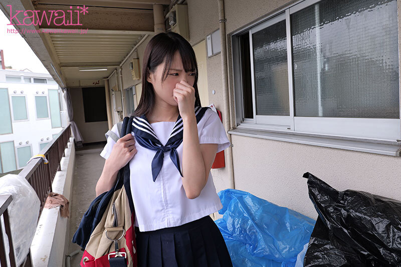 隣人のゴミ部屋で異臭中年おやじに抜かずの連撃中出し38発で孕まされた制服女子の末路… 月野江すい - サンプル画像 - 1