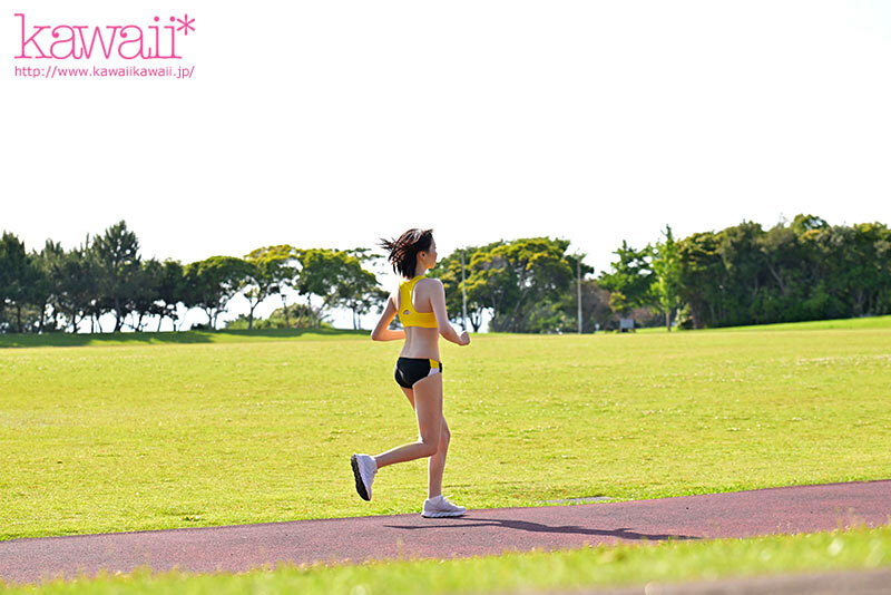 ＃日本全国大会で活躍した陸上少女、青春の終わりとAVデビュー8頭身、身長171cm、本物アスリート女子大生ー第●5回 全●高等●校陸●競技対校選●権大会出場 夏目まこ - サンプル画像 - 2