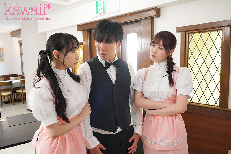 最強ボディのキレかわセフレちゃん二人の奪い合い中出し！？バイト先の美人可愛い先輩たちが毎日甘とろねっとり杭打ち騎乗位でザーメン搾取してきます。 - サンプル画像 - 2