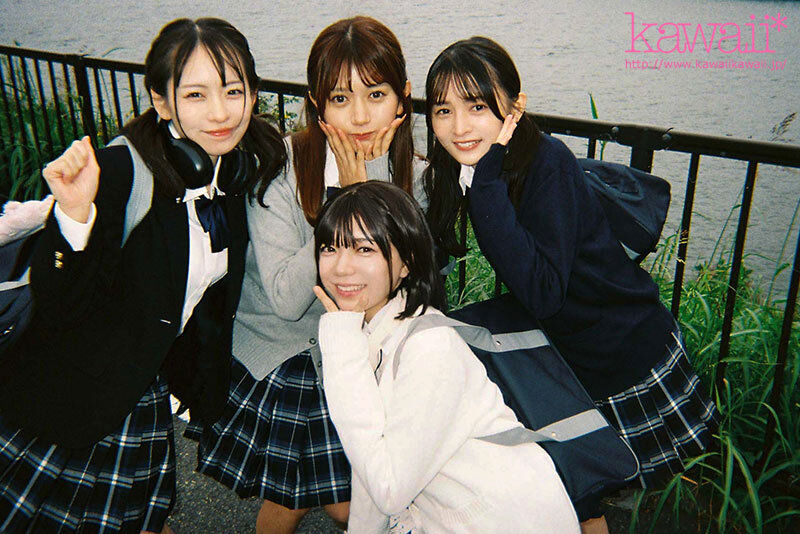 都立共学帰宅部J●4人組、ハメ外し校則違反。 かりんちゃんとめいさちゃんとゆなちゃんといつきちゃん - サンプル画像 - 6