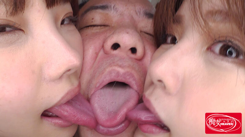 ウチらが唾液たっぷり挟み撃ちベロキスでイカせてアゲルBEST - サンプル画像 - 5