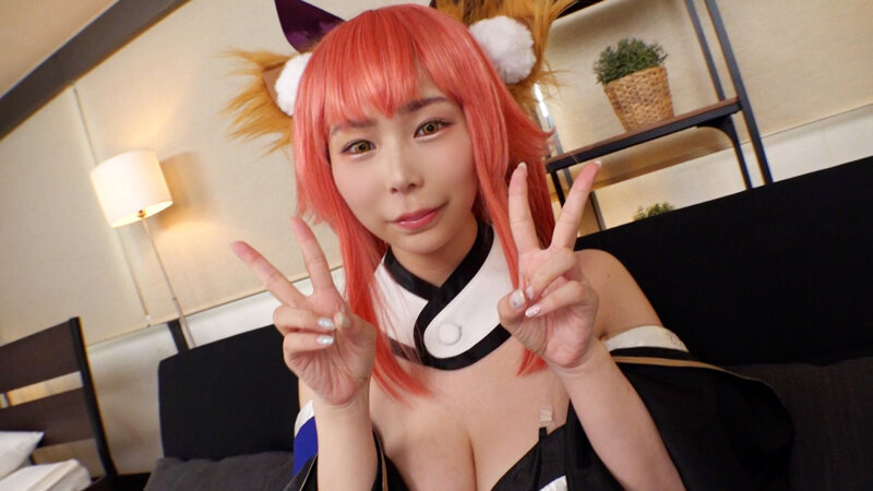 フォロワー30万人間近！最強111cmの敏感Mカップ良妻狐コスでむっつりなYちゃんに生中出し！ - サンプル画像 - 2