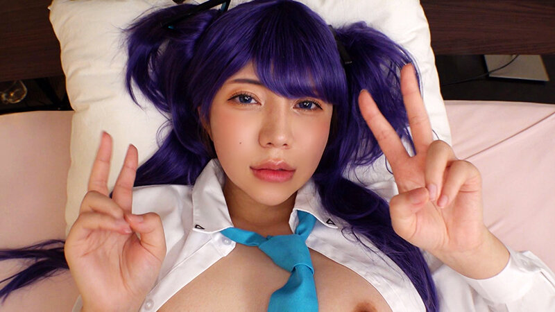 先生、ちょっとザーメンいただけますか？関西出身でGカップにムッチリふとももにデカケツの属性マシマシのコスプレイヤーりおちゃんに中出し！ - サンプル画像 - 20