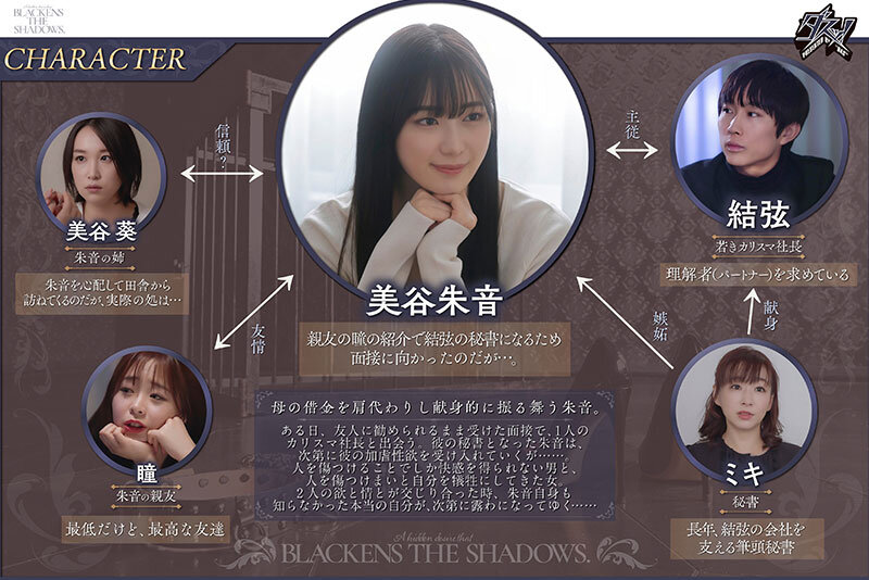 影を黒く染めるほどの秘めた欲望に侵蝕されていく私。 美谷朱音 - サンプル画像 - 1