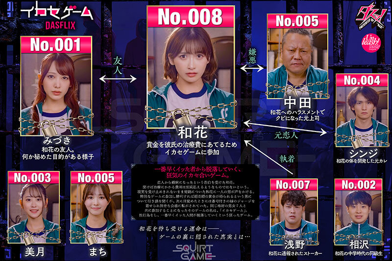 イカセゲーム 俺のため大嫌いな男たちにイカされる巨乳彼女 美園和花 弥生みづき 五十嵐美月 幾野まち - サンプル画像 - 2