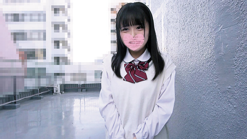 おじさんとH絶対無理めな清純美少女、信じられないドM本性【キモデブ中年男たちにひざまづきフェラ奉仕＆全員と本気Dキス】卑猥要求を全て承諾し巨マラおじさん連続中出しで絶頂イキ狂う精液便女育成6P乱交 - サンプル画像 - 1
