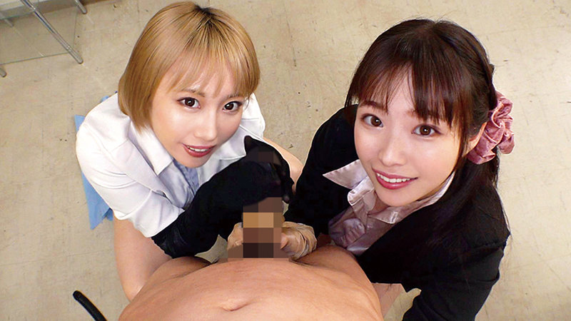 M男だ～い好きな美脚OL姉妹の大量小便M男調教 川菜美鈴 美波こづえ - サンプル画像 - 2