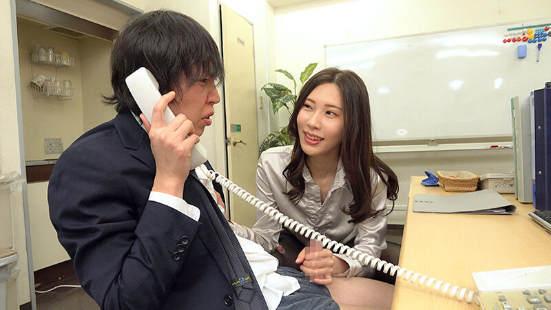 サディスティックな女上司の教育的接吻採取 水端あさみ - サンプル画像 - 6