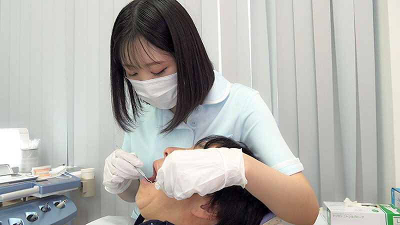確信犯的にふわとろ巨乳を押し付けてくる歯科衛生士が勤務する誘惑デンタルクリニック - サンプル画像 - 1