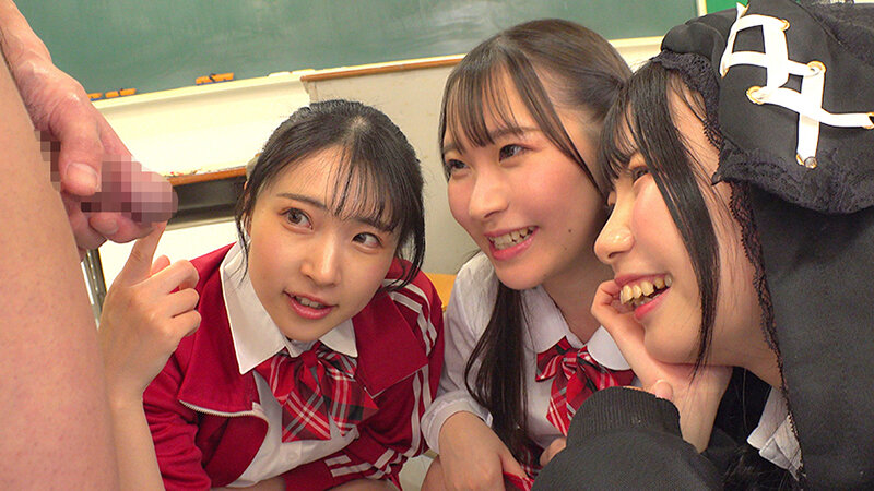 女子●生ハーレムオナサポ学園 J●による正しい射精レッスン！センズリから中出しセックスまで - サンプル画像 - 15