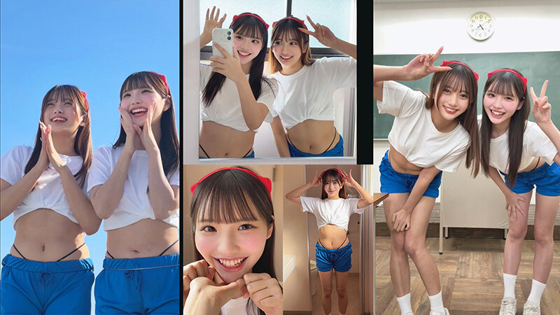 体育祭W痴女ハーレム 開放的なイケイケ美少女2人に挟み撃ちで何度もザーメンぶっこ抜かれて一人優勝した最高の思い出 - サンプル画像 - 1