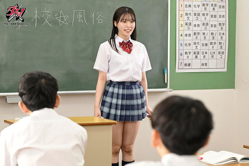 励まし元気はつらつ！休み時間でも授業中でも1ぴゅ2ぴゅ3ぴゅッと無制限射精に誘い、思春期金玉メロメロする笑顔の甘ヌキヌキ部:部長れい 黒島玲衣 - サンプル画像 - 1