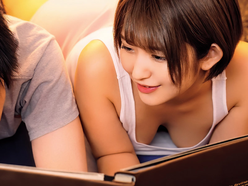 家出してきた巨乳妹とメチャ狭いワンルームで密着ムラムラ同居生活 深田結梨 - サンプル画像 - 2