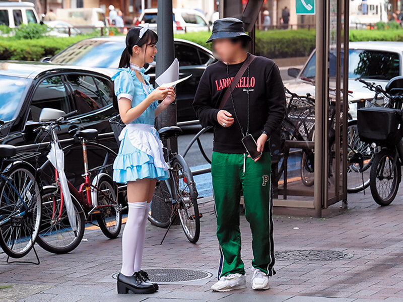 メンヘラってる客引きメイドに餌を与えるかわりに専属おしゃぶり家性婦としていつでも即尺ごっくん＆生中出しできる都合のいい関係 希咲那奈 - サンプル画像 - 1