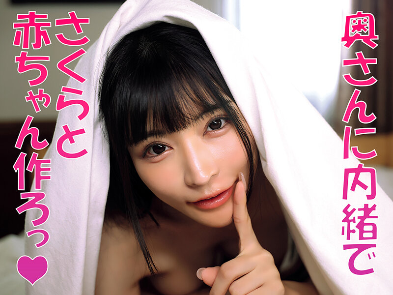 「無責任に種付けしていいんだよ？」耳元で中出し懇願する愛人の孕ませ淫語ASMRで家庭崩壊寸前なのに不倫マ○コへの危険中出しがやめられない「奥さんに内緒でさくらのマ〇コ孕ませて…」 胡桃さくら - サンプル画像 - 1
