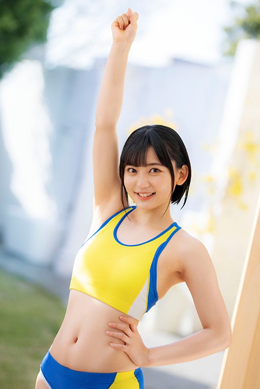 ショートカットが眩しいハツラツ笑顔の女子大生 18歳新人 合原槻羽 AVデビュー マジックミラー便では口説けなかったけれど…『本当はエッチしてみたかったんだ！』 - サンプル画像 - 2