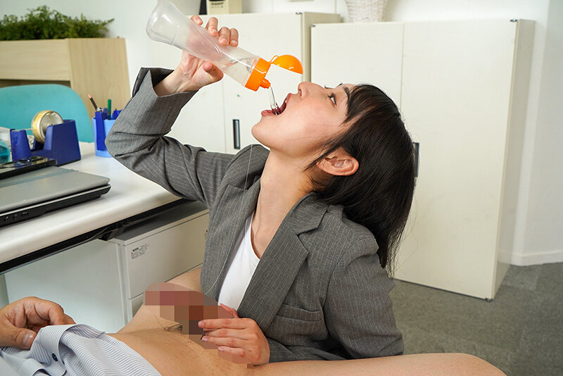 巨乳着衣ローション 服ごと全身ヌルヌル粘液セクハラに沼る隠れスケベ女子社員の残業タイム 糸井瑠花 - サンプル画像 - 6