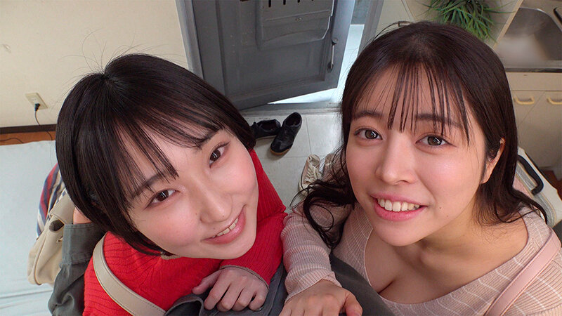 1R（ワンルーム）逆3P 上京してきた無防備すぎる妹2人と都会のメチャ狭ワンルームで爆乳密着共同生活 羽月乃蒼 糸井瑠花 - サンプル画像 - 2