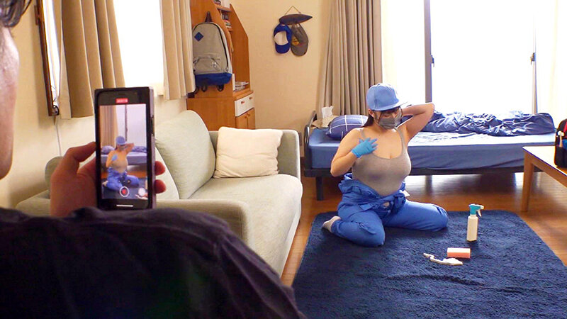 むっちり巨乳のハウスクリーニングのお姉さんが追加サービスで射精のお手伝いしてくれた 水原みその - サンプル画像 - 2