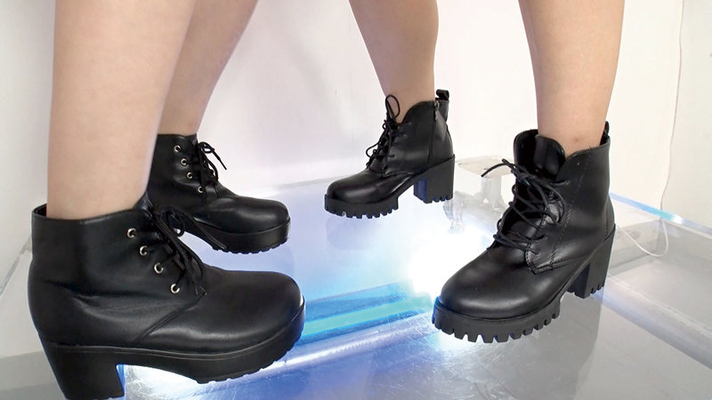 ダンスで蒸れた足コキ - サンプル画像 - 4