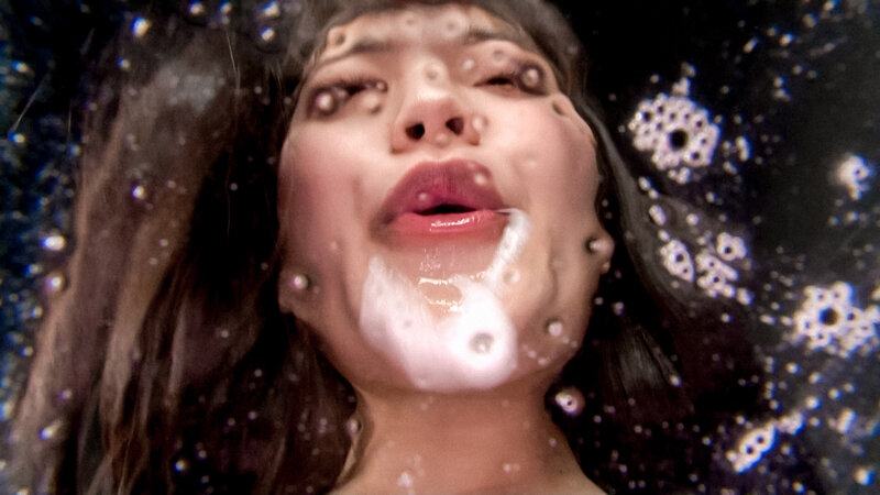 【淫語痴女】主観ベロ接吻唾吐き手コキ - サンプル画像 - 8