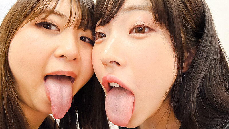 ベロ濃厚密着唾液キス - サンプル画像 - 8