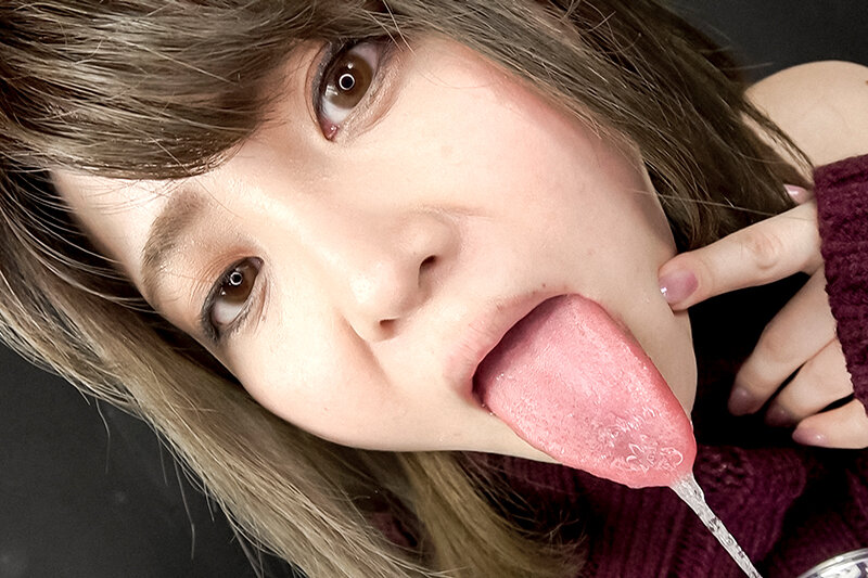 淫乱痴女のベロ唾液手コキ - サンプル画像 - 9