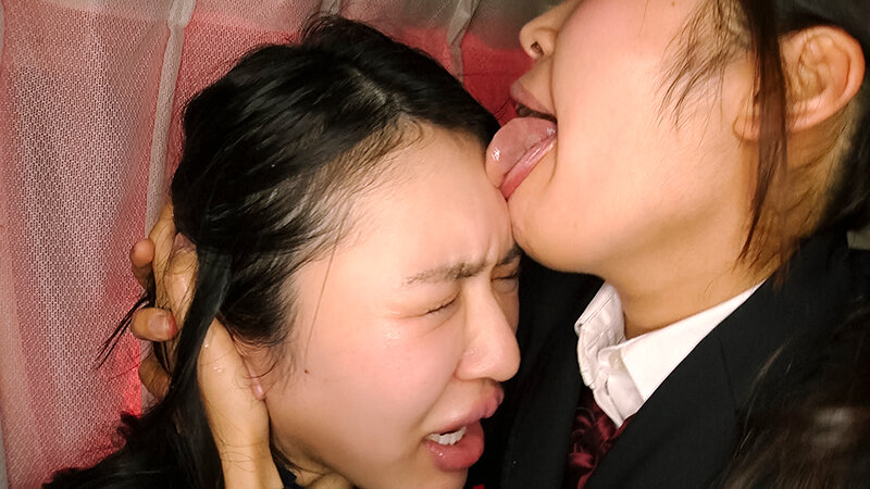 白濁痰唾汁吐き顔面舐めレズ - サンプル画像 - 10