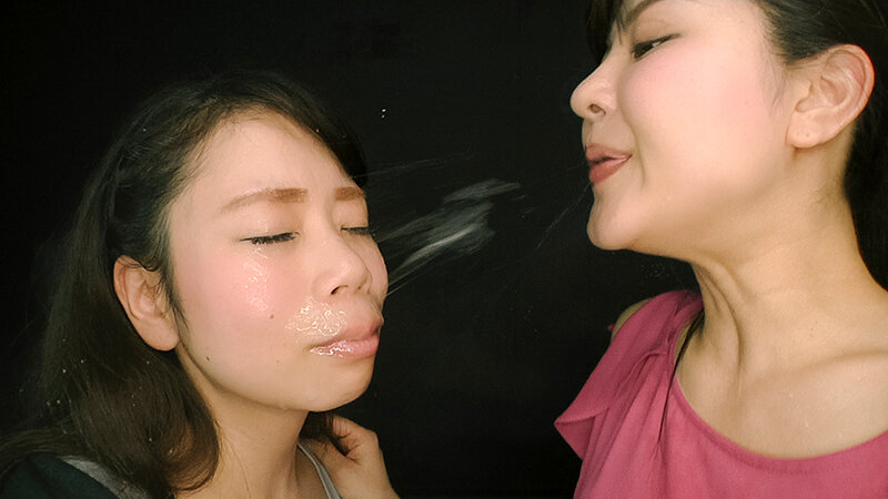 唾 顔面発射レズ - サンプル画像 - 20