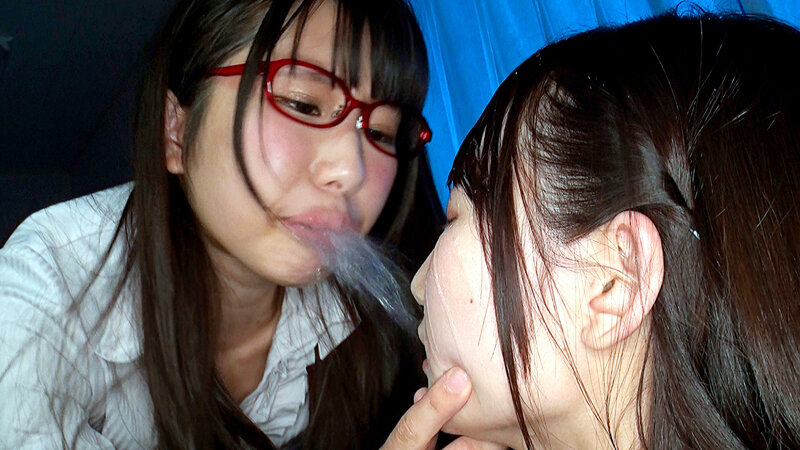 高粘度白濁唾顔舐めレズ - サンプル画像 - 16