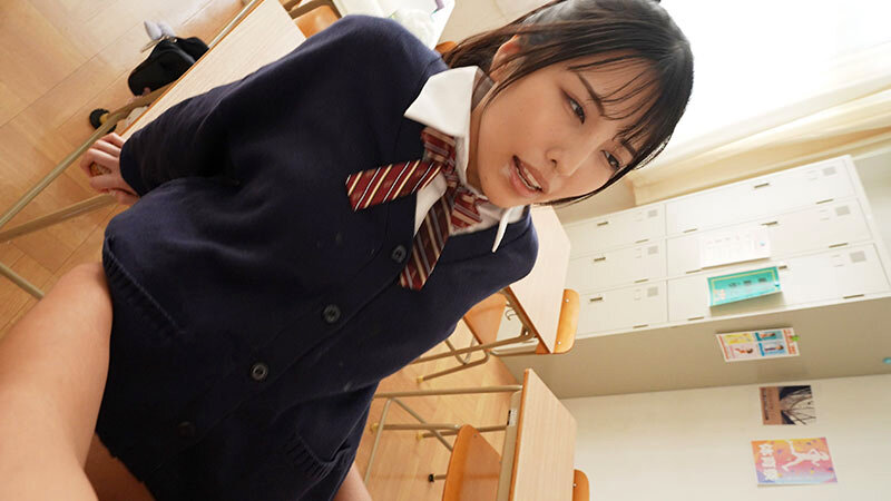 ねっとりベロチューと乳首舐めで誘惑 涎だらだら淫舌フェラで教師を沼らせる痴女J系 倉木しおり - サンプル画像 - 7