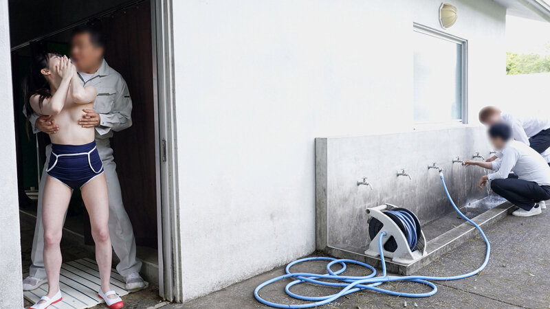 乳首こねくり失禁 敏感な乳首を開発されてお漏らし失禁癖がエスカレートしたJ系は白目アヘ顔絶頂し…三葉やよい - サンプル画像 - 7