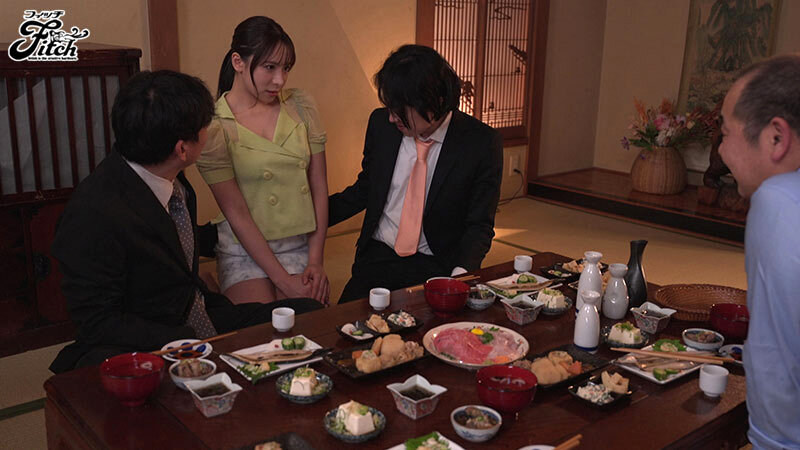 大嫌いなオヤジ上司と相部屋！屈辱のドギーファックで犯●れ大量顔射 ～美顔を白濁液で汚された巨乳女子アナ～ 雪平美桜 - サンプル画像 - 2