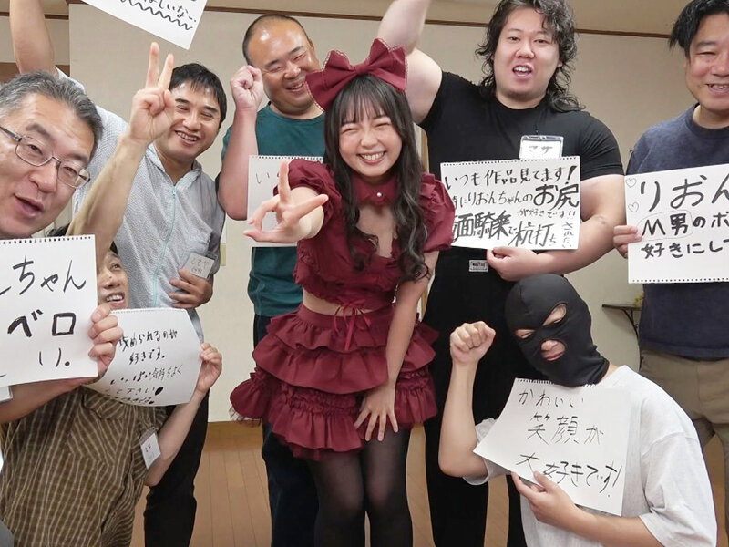 第1回おじさんでもキモ男でもみんな大好き！半中半外＆射精後チ○ポ生膣グリグリ感謝祭 泉りおん - サンプル画像 - 1