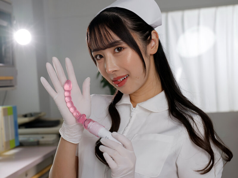 メスイキ肛門科 尻穴に涎だらだら垂らしてアナル開発する小悪魔痴女ナース 小野坂ゆいか - サンプル画像 - 1