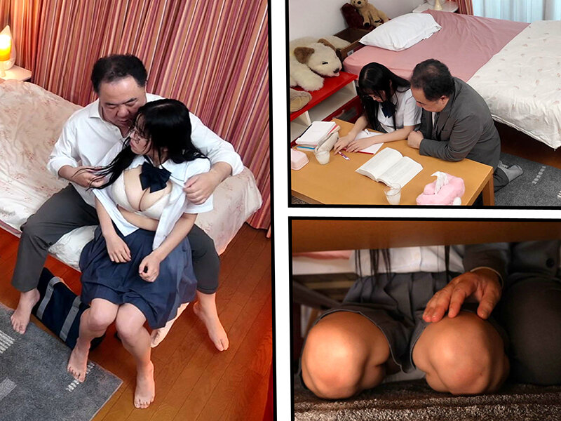 「どうせ何も言えないんだからチクハラしてもいいよね」無口で地味眼鏡巨乳な姪っ子のゲリラ豪雨でズブ濡れになったおっぱいを無許可で乳首ハラスメント中出ししまくった 羽月乃蒼 - サンプル画像 - 1