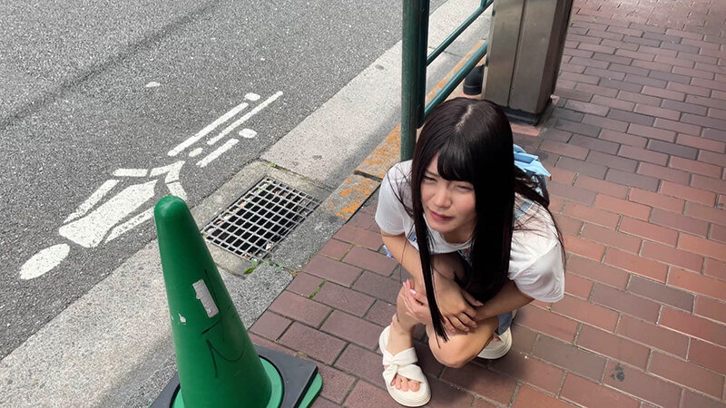 もう歩けない！イッちゃう！！ 素人巨乳ノーブラ女子とパニックリモバイデート - サンプル画像 - 6